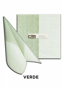 TOVAGLIOLI MICRO 40X40 MAISON VERDE PZ.25 PACK SERVICE