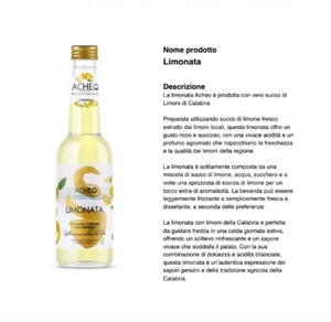 LIMONATA ACHEO CL.27,5X12 SPADAFORA