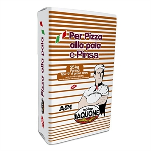 FARINA PER PIZZA ALLA PALA E PINSA KG.25 IAQUONE