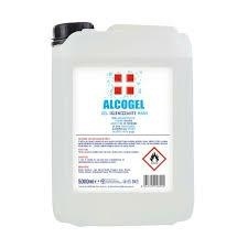 GEL IGIENIZZANTE MANI ALCOGEL LT.5