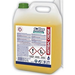 SAPONE LIQUIDO MANI ANTIBAC CREAM LT.5 SUTTER