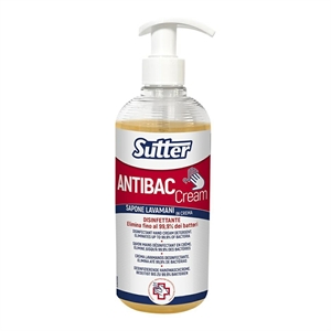SAPONE LIQUIDO MANI ANTIBAC CREAM ML.500 SUTTER