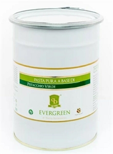 PASTA PURA DI PISTACCHIO EXTRA RAFFINATA KG.1 EVERGREEN