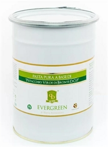 PASTA PURA DI PISTACCHIO EXTRA RAFFINATA DOP KG.1 EVERGREEN