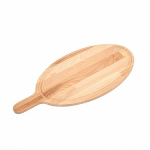 TAGLIERE PER ANTIPASTO OVALE CON SCANALATURA CM.40X23X1.2 DORI