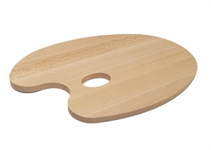 TAGLIERE TAVOLOZZA PITTORE CM.40X27X0.8 DORI