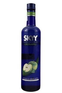 VODKA SKYY GREEN APPLE CL.70