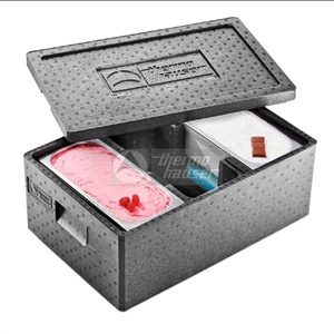 CONTENITORE BOX NERO PER TRASPORTO