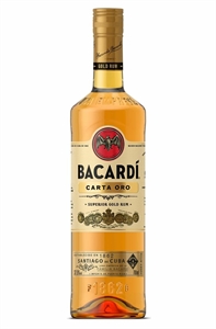 RUM BACARDI CARTA ORO CL.100