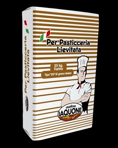 FARINA 00 PER PASTICCERIA LIEVITATA KG.25 IAQUONE
