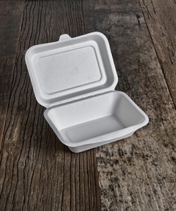 CONTENITORI PASTO CON COPERCHIO 25x17x1.4 450ML PZ.50 USOBIO