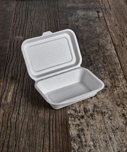 CONTENITORI PASTO CON COPERCHIO 13.5X18X6.5H 550ML PZ.50 USOBIO