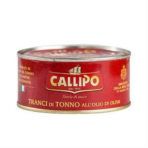 TONNO IN TRANCI OLIO OLIVA GR.540 CALLIPO