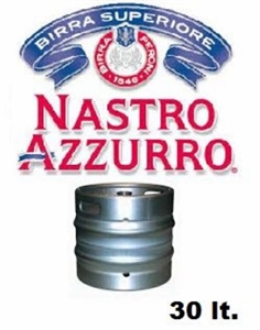 BIRRA NASTRO AZZURRO FUSTO LT.30