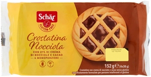 CROSTATINE SENZA GLUTINE NOCCIOLA GR.152 SCHAR