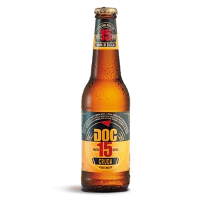 BIRRA DOC 15 CRUDA CL.33X24 BIRRIFICIO MESSINA