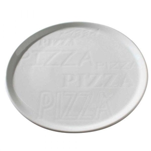 PIATTO ROTONDO PER PIZZA BIANCO CM.33 LINEA CINZIA TOGNANA