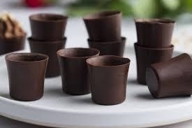 BICCHIERINI DI CIOCCOLATO PZ.10