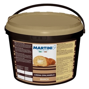 CREMA BIANCA SPALMABILE PER USO PROFESSIONALE KG.3 MARTINI UNIGRA