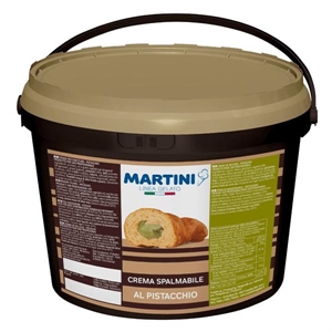 CREMA SPALMABILE DI PISTACCHIO PER USO PROFESS.KG.3 MARTINI UNIGRA