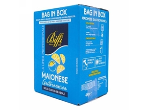MAIONESE GASTRONOMICA BAG IN BOX KG. 4 BIFFI