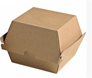 CONTENITORE CARTA AVANA PER HAMBURGER 21X10X8CM PZ.50 LIT
