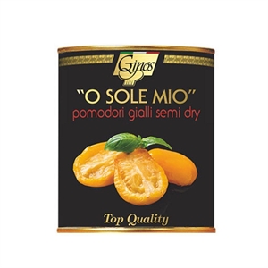 POMODORI GIALLI SEMI SECCHI IN OLIO O SOLE MIO GR.770 GINOS