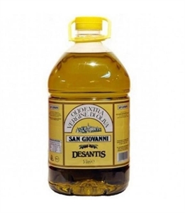 OLIO EXTRA VERGINE DI OLIVA S.GIOVANNI PET LT.5 DESANTIS