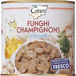 FUNGHI CHAMPIGNON TRIFOLATI GR.2400 GINOS