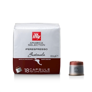 CAFFE IN CAPSULE ARABICA SELECTION GUATEMALA PZ.18 ILLY
