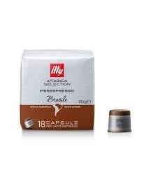 CAFFE IN CAPSULE ARABICA SELECTION BRASILE PZ.18 ILLY