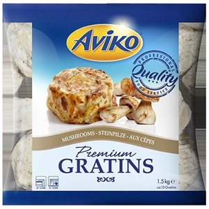 GRATIN DI PATATE E FUNGHI KG 1.5 AVIKO