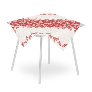 TOVAGLIA 100X100 INVERIA ROSSO PZ.25 PLUS  PACK SERVICE