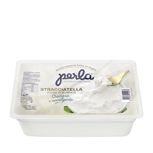 STRACCIATELLA CUORE DI BURRATA KG.1 LA PERLA GRANAROLO