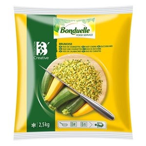 BRUNOISE DUO DI ZUCCHINE SURGELATE KG.2.5 BONDUELLE