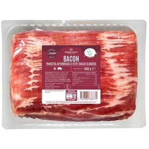 BACON PANCETTA AFFUMICATA A FETTE TAGLIO CLASSICO KG.1 TULIP DANISH