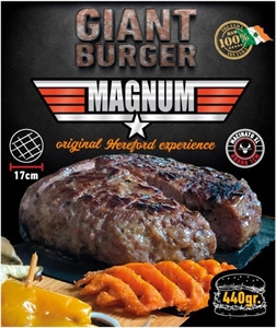 HAMBURGER MAGNUM 44 GIANT ANGUS SURGELATI GR.440 PZ.6 HAM GOURMET