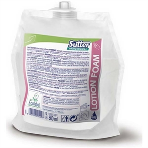 SUTTER LOTION FOAM MANI ECOLABEL ML.800X6