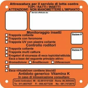 CARTELLO DI SEGNALALAZIONE PER TRAPPOLE TOPI IN FOREX