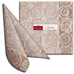 TOVAGLIOLI 40X40 ROSSELLA CAPPUCCINO MONO PZ.50 PACK SERVICE