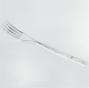 FORCHETTE TRASPARENTI ELEGANCE PZ.20