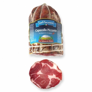 CAPOCOLLO NOSTRANO STAGIONATO PICCANTE  SAN VINCENZO