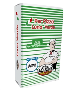 FARINA PER PIZZA LUNA VERDE DA KG.25 IAQUONE