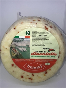 FORMAGGIO PECORINO PICCANTE 30GG. DEDONI