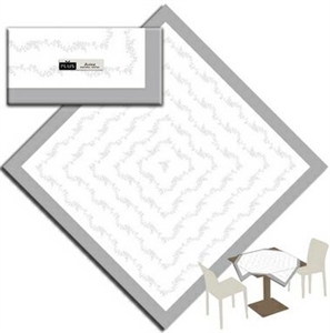 TOVAGLIA 100X100 FINESSE PERLA PZ.25 PACK SERVICE
