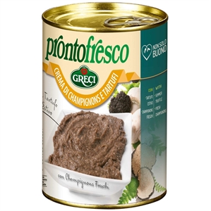 CREMA DI CHAMPIGNON E TARTUFI GR.400 GRECI