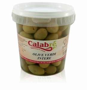 OLIVE VERDI INTERE GR.3500 IN SECCHIELLO CALABRE