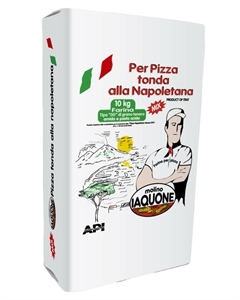 FARINA PER PIZZA NAPOLETANA TONDA KG.25 IAQUONE