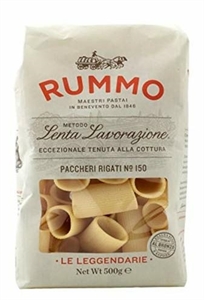 PASTA PACCHERI RIGATI GR 500 RUMMO