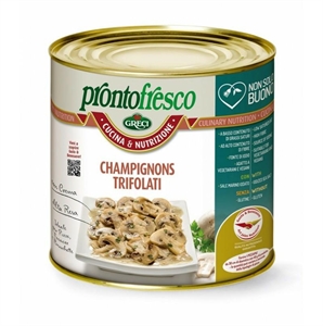 FUNGHI CHAMPIGNON TRIFOLATI CON CREMA KG.3 GRECI